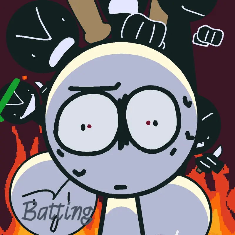 BATTING DAY HARD MODE by @J3R3