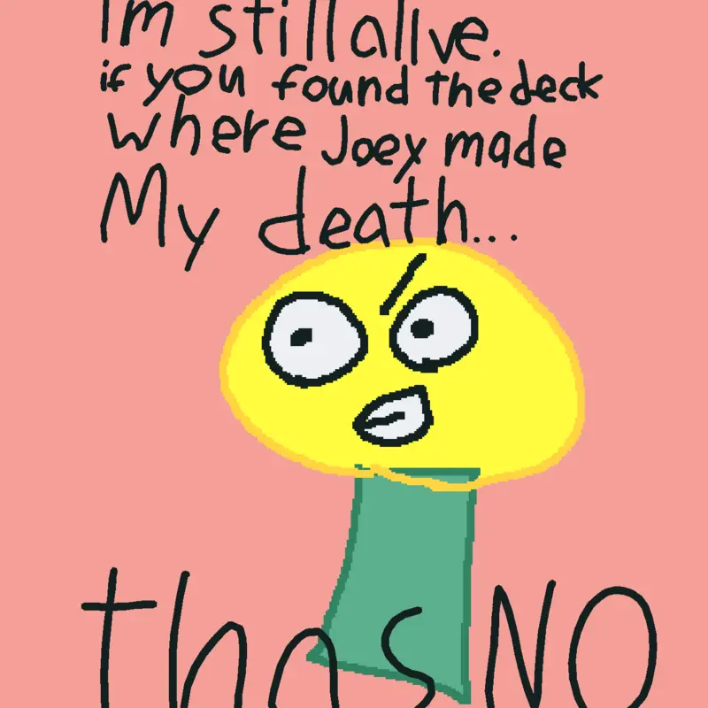 Joey is lying by @AziesChristmasChaos