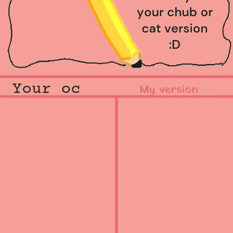 I'm going to draw you in your chub versi by @LorenaGmez