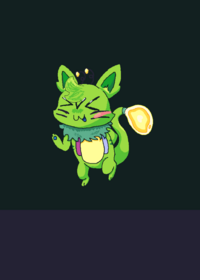 My new Oc: Snammy, the Alien Cat