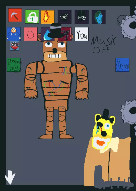 Fnaf ragdoll by @JoseVargas