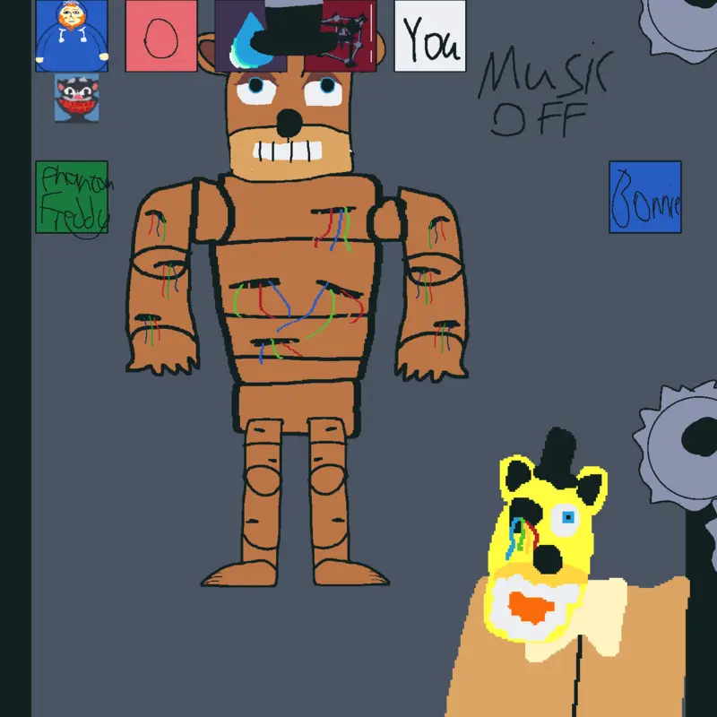 Fnaf ragdoll by @JoseVargas