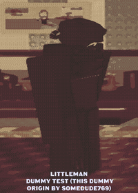 littleman dummy test (this dummy Origin by...