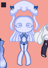 Dress up with aqua