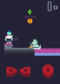 Deltarune platformer v1