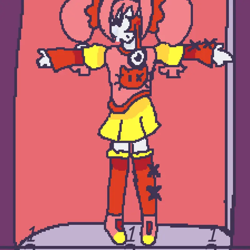 Dress up game wip by @AinamiAiko