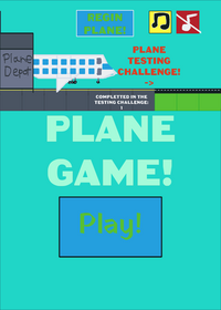 Plane Game Avoid The Water!