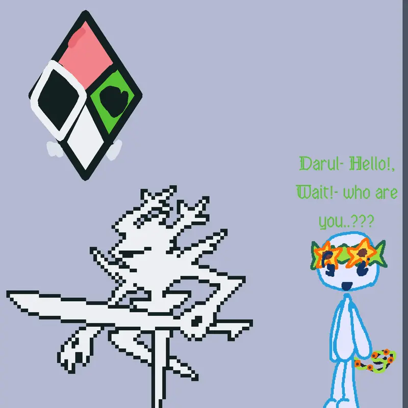 Qna time with swap diamond by @PyroFan-PyroLover