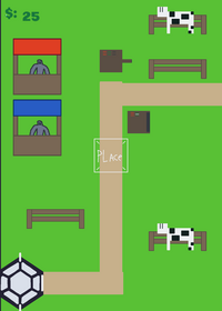 Simple defense game