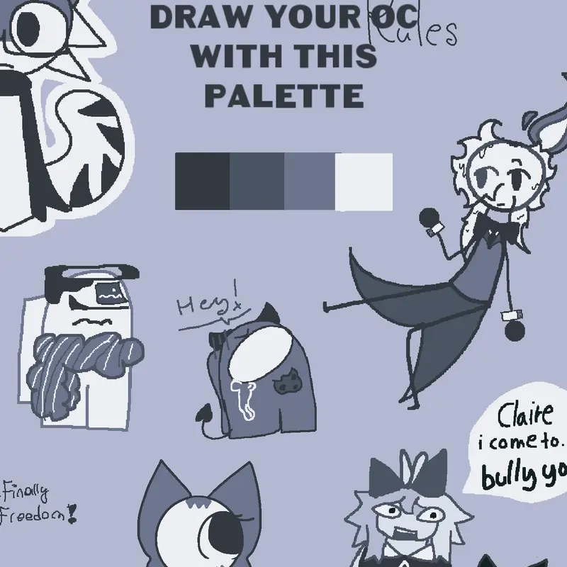 Draw your ocs!! by @Eden_Maple