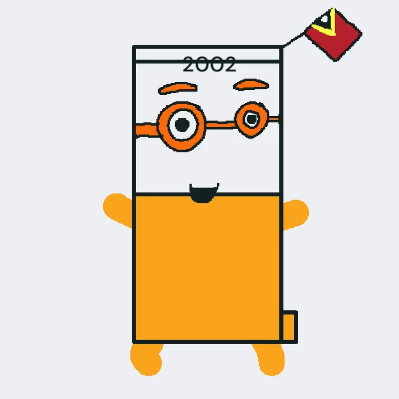 2002 Numberblocks Rectangle cube :O by @CaCaStudio11