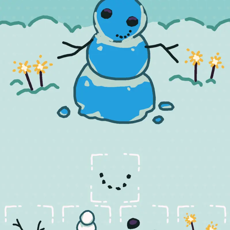Pufferfish Snowman by @Pufferfish243846