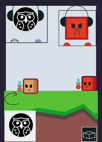 Red versus me be like￼