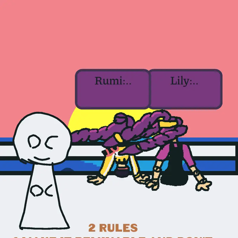 Qna with rumi and lily by @-Fire-studios-
