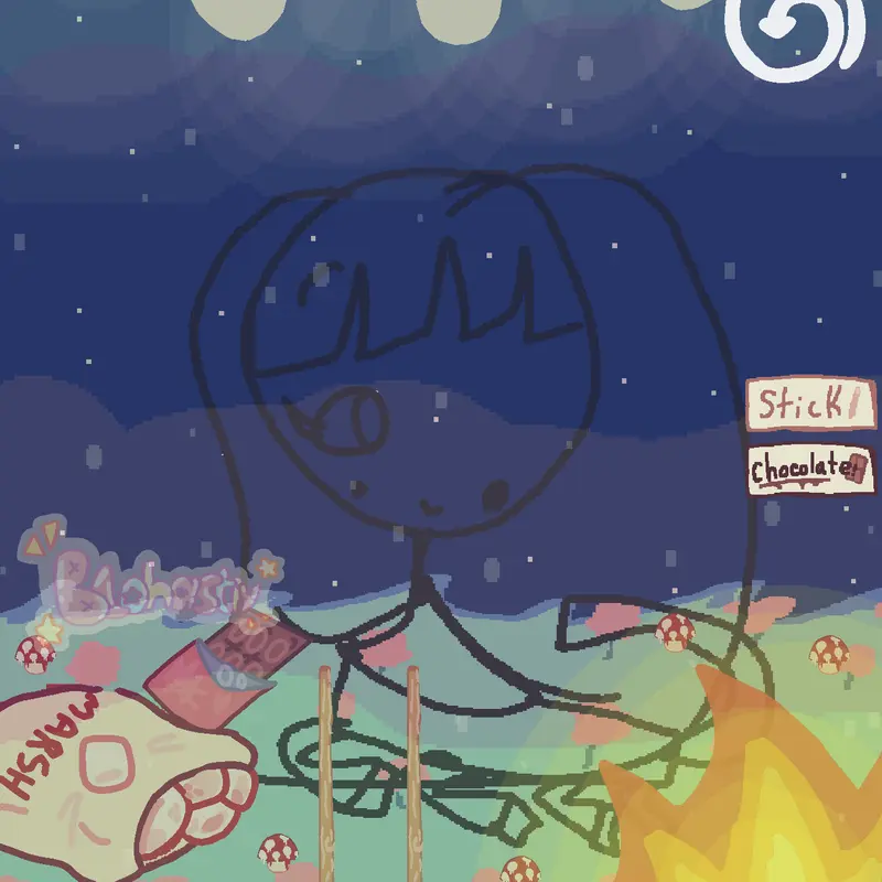 あかいひあやんたはたは_pinky camp so cozy! by @swatone_mivvi