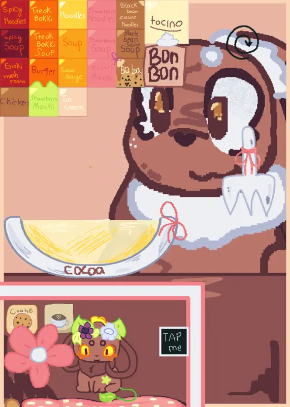 🍫🐇Making for cocoa 👀👀 by @militarymilly