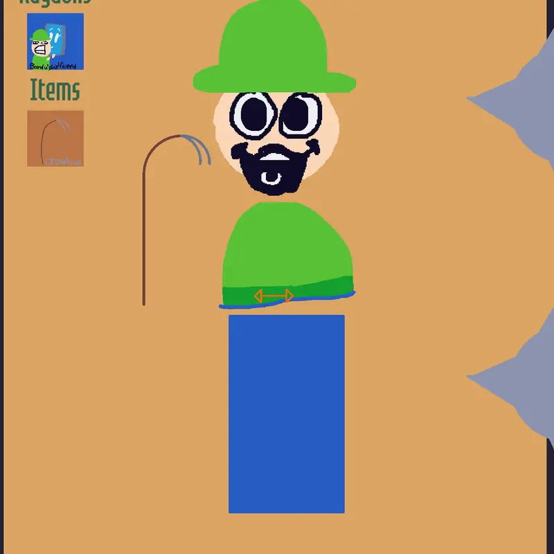 Bandu Gmod Ragdoll by @Itz_Drewski_Halloween