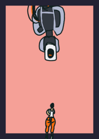 Glados vs Chell