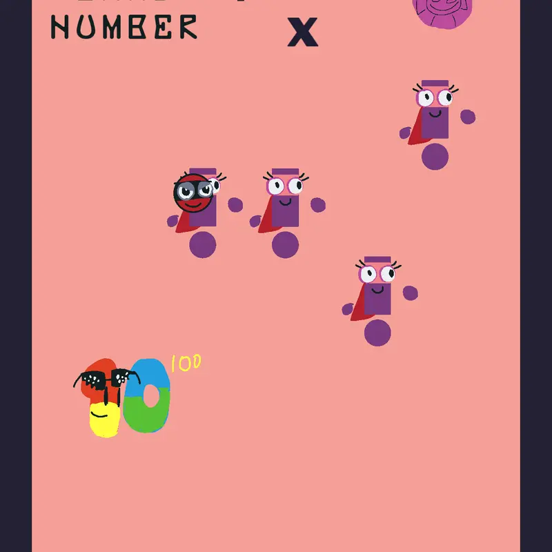 wonderland numbers by @Hypo-Seraphic