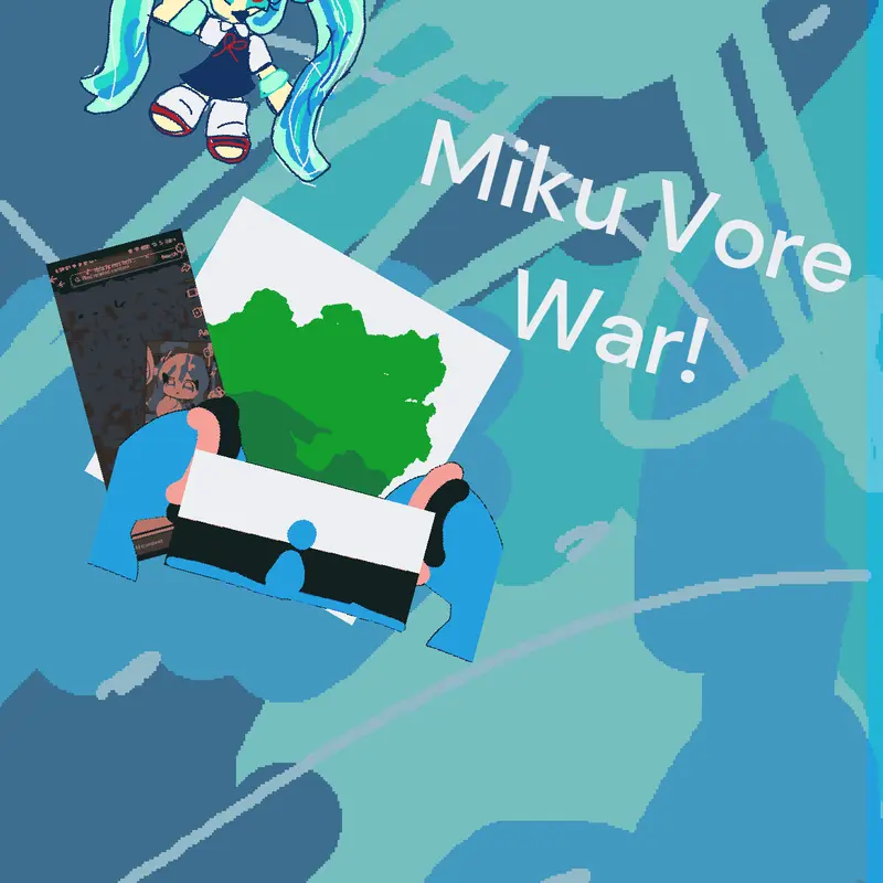 Miku vore war #war by @edscorpuz5
