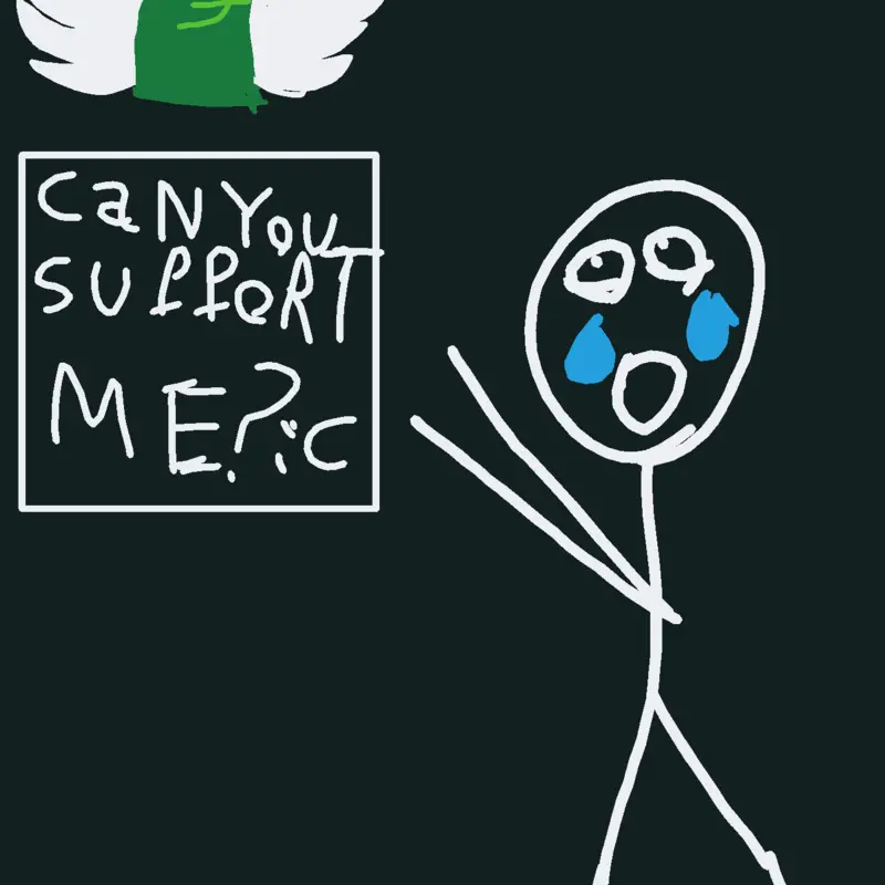 Support me! 🥺 by @sear_yt