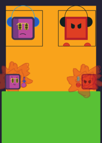 Alex vs Red Cube