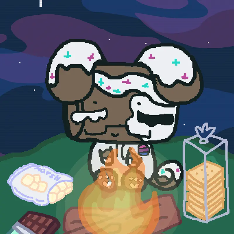Mukbang....ok by @Moon_kittyXD