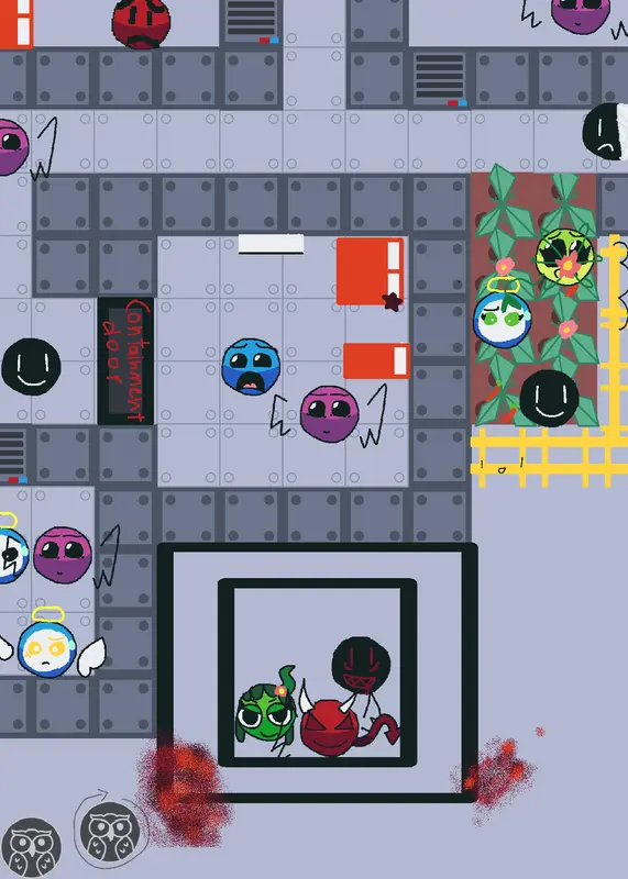Survide the demons game by @greenstarlovesvarold