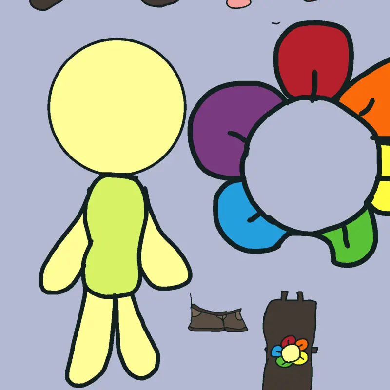 dandy’s world dress up (first deck) by @dandysworld_lover1