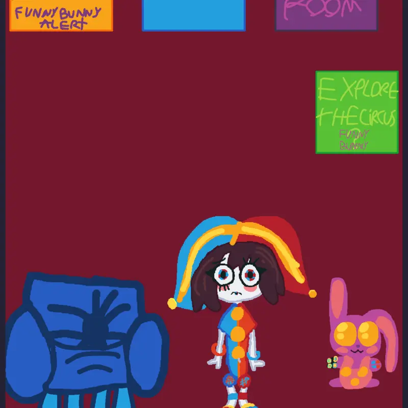 Take care of Pomni by @gamergirl_RibbitTadc123