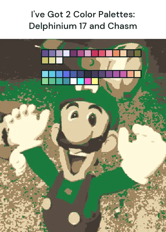 I've Got 2 Color Palettes by @BurgerSaucetheBigFan