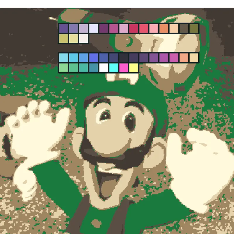 I've Got 2 Color Palettes by @BurgerSaucetheBigFan