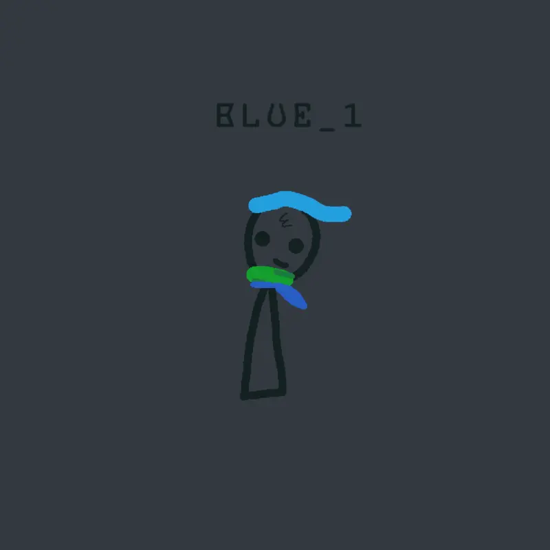 I managed to beat this difficult game. by @BLUE_1