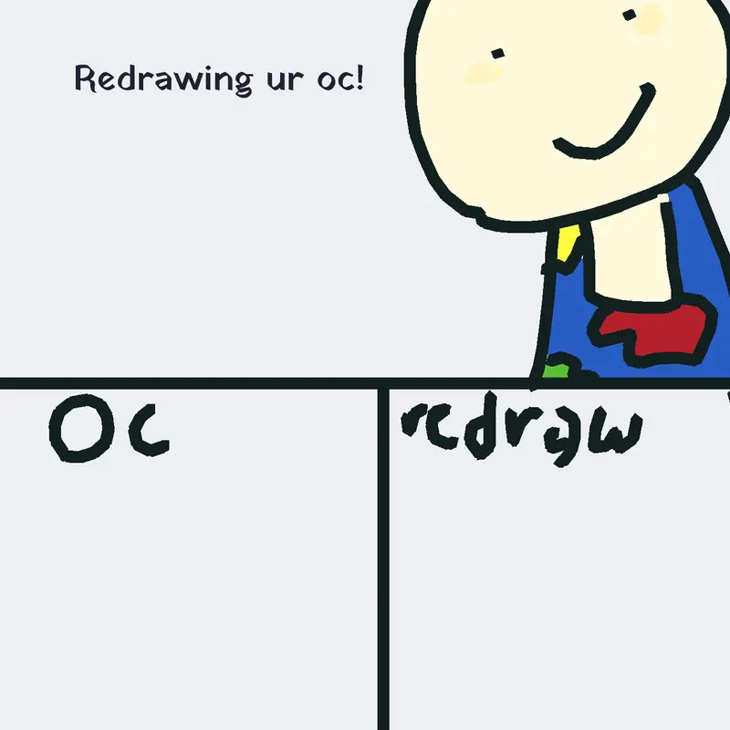 REDRAWING UR OCS by @kadiuss_2