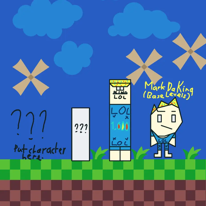 Power level with mark the king by @05_pico