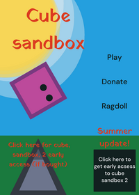 Cube dash sandbox