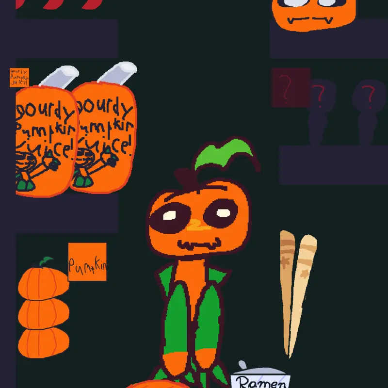 Goofy gourdy mukbang lol by @hayleylovers