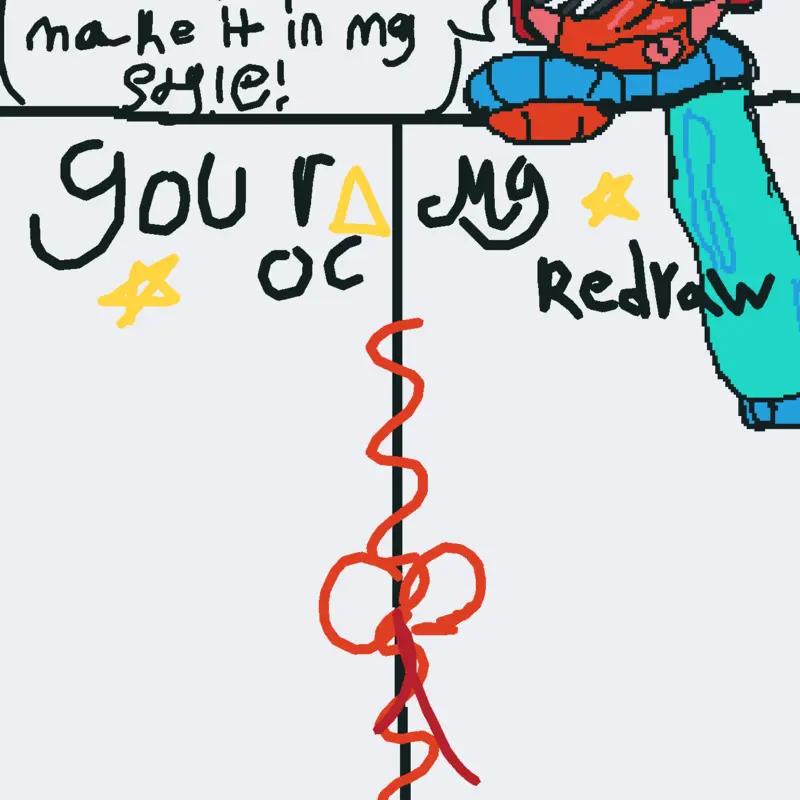 Oc drawing by @G1G1_1FAN
