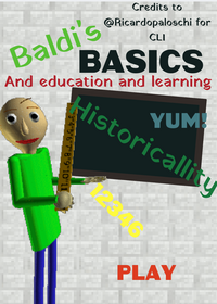 Baldi's basics in castle!