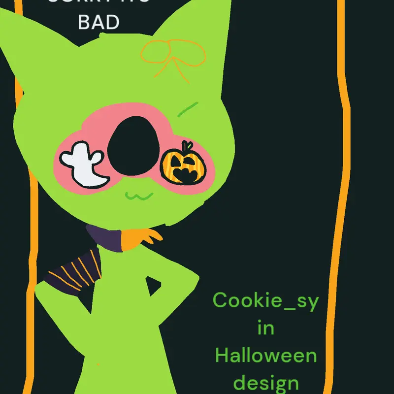 Cookie_sy design(Halloween) by @CandyJr