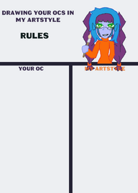 Drawing your ocs in my artsyle