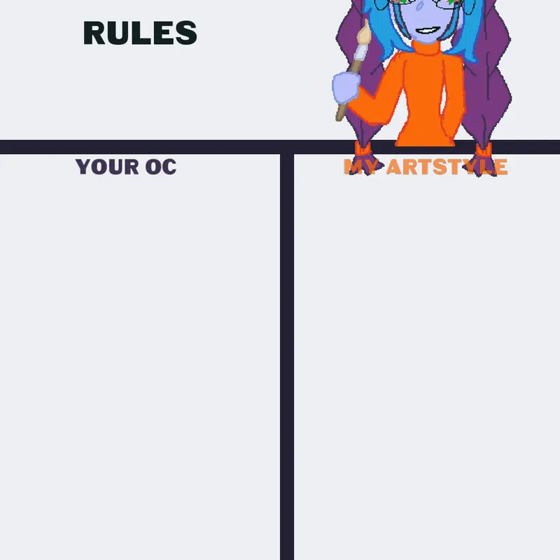 Drawing your ocs in my artsyle by @Its_Starr_xoxo