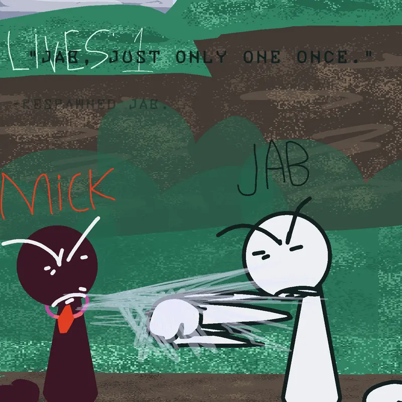 Jab by @RandomGuyLarpingBDR