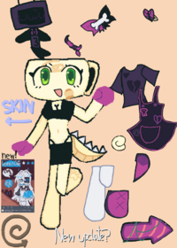 Dandys world dress up! (Kuromi ver.)