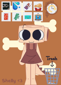 lil shelly ragdoll i made :)