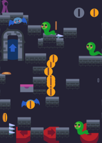 Platformer game classic