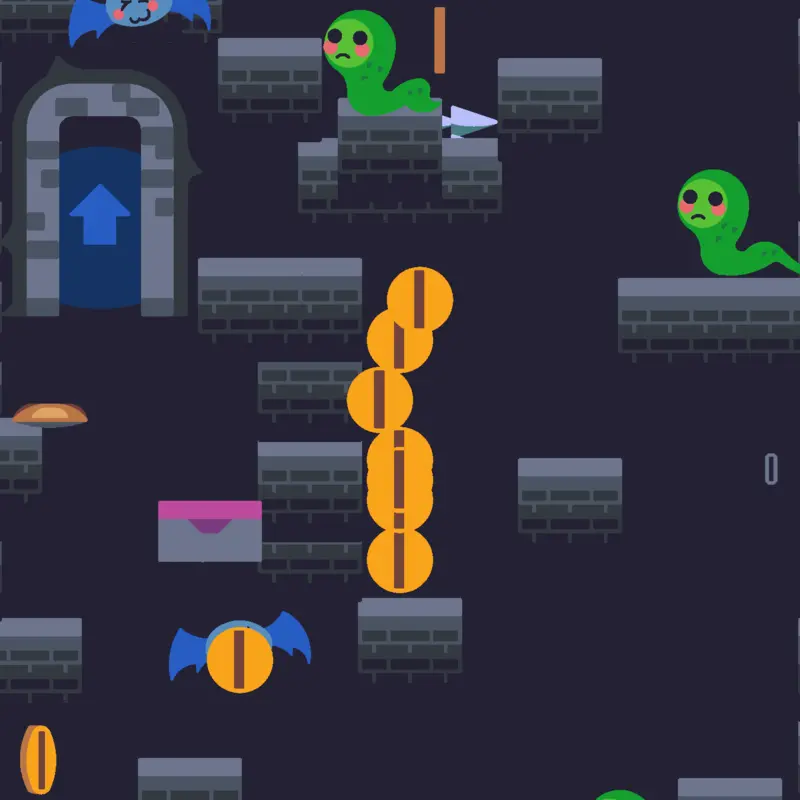 Platformer game classic by @DevIhateSekai6