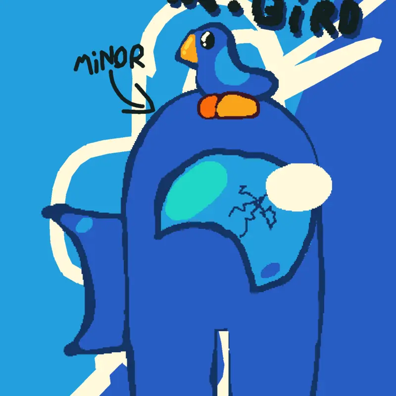 Fanart Contest For Mr. Bird lol 😝 by @black_brazil_rolita