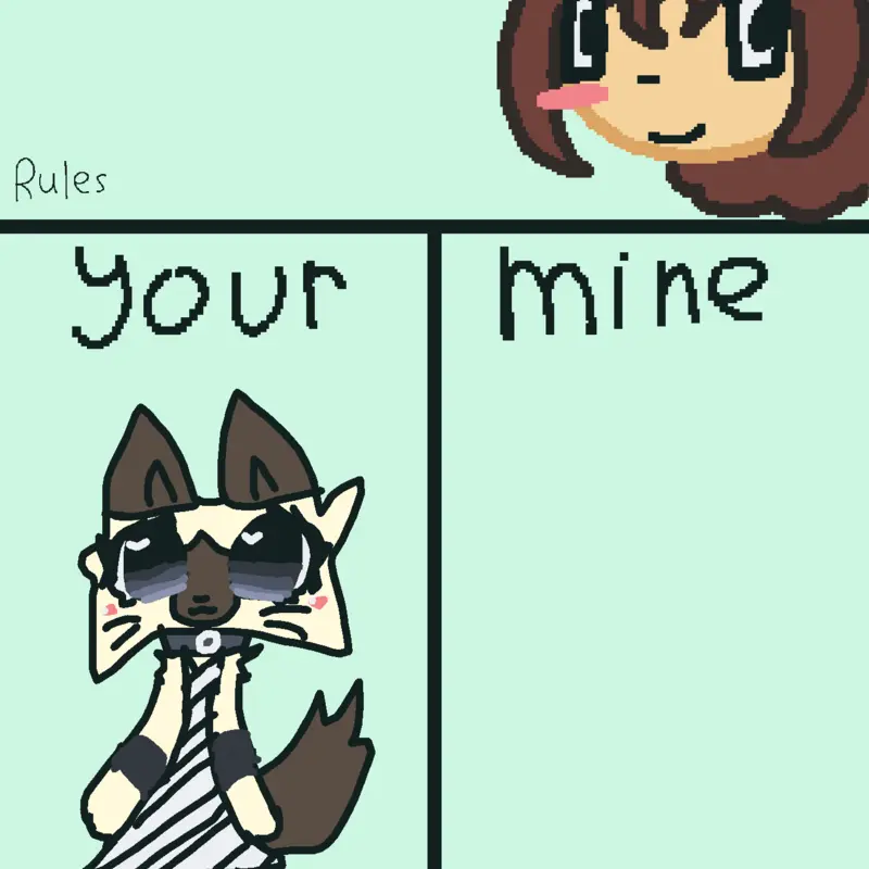 Here! 😁 by @ChocokitYTcatsim