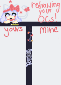 Redrawing your ocs!!!!